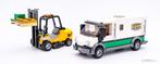 Lego trein 60198: Geldtransport + heftruck + extra boef!!!, Kinderen en Baby's, Speelgoed | Duplo en Lego, Nieuw, Complete set