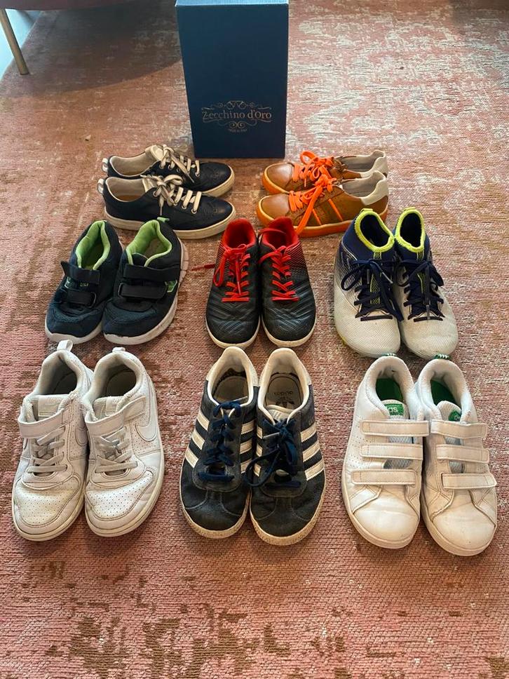 Jongensschoenen maat 31: Zecchino d’Oro, Adidas Nike Decathl, Kinderen en Baby's, Babykleding | Schoentjes en Sokjes, Zo goed als nieuw