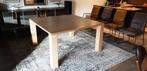 TABLE DESIGN 140  haute qualité de fabrication chêne clair, Maison & Meubles, Métal, 100 à 150 cm, 100 à 150 cm, Enlèvement