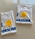 2  T-shirt  opdruk I ️ KOKSIJDE, Ophalen of Verzenden, Zo goed als nieuw