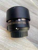 Nikon AF-S DX Micro NIKKOR 40mm f/2.8G, Audio, Tv en Foto, Foto | Lenzen en Objectieven, Ophalen of Verzenden, Zo goed als nieuw