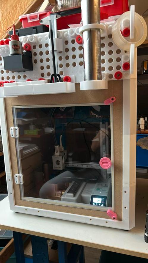 Bambulabs a1 mini met ams en enclosure, Computers en Software, 3D Printers, Zo goed als nieuw, Ophalen