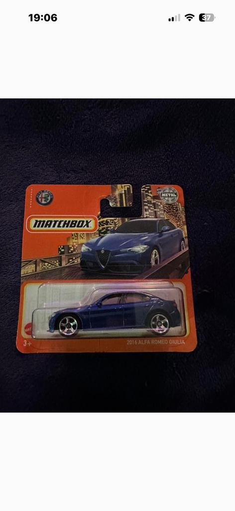 Matchbox Alfa Romeo Giulia 2016, Enlèvement ou Envoi, Neuf, Voiture