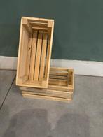 Decoratieve kistjes / Appelkistjes – Naturel, Nieuw, Ophalen of Verzenden, Rijkevorsel, Grenenhout