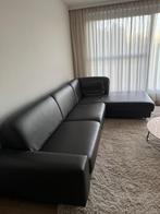 Hoekzetel 3,5 zit, Ophalen, Gebruikt, Leer