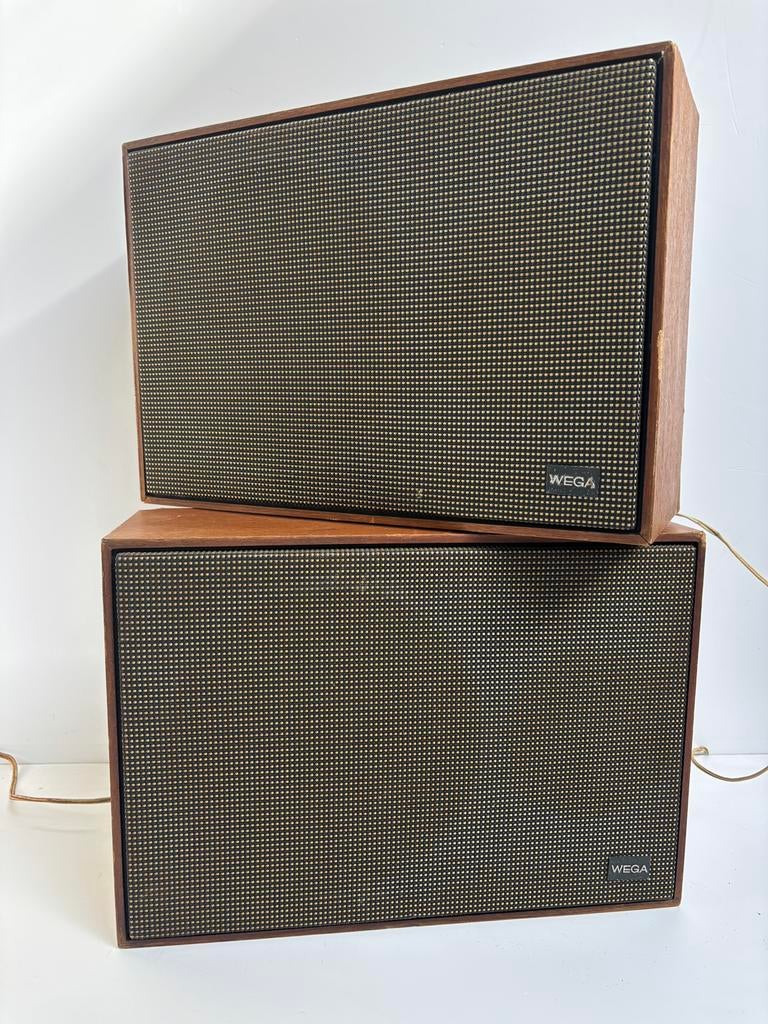 Vintage WEGA speakers LB 3510, TV, Hi-fi & Vidéo, Enceintes, Enlèvement, Comme neuf