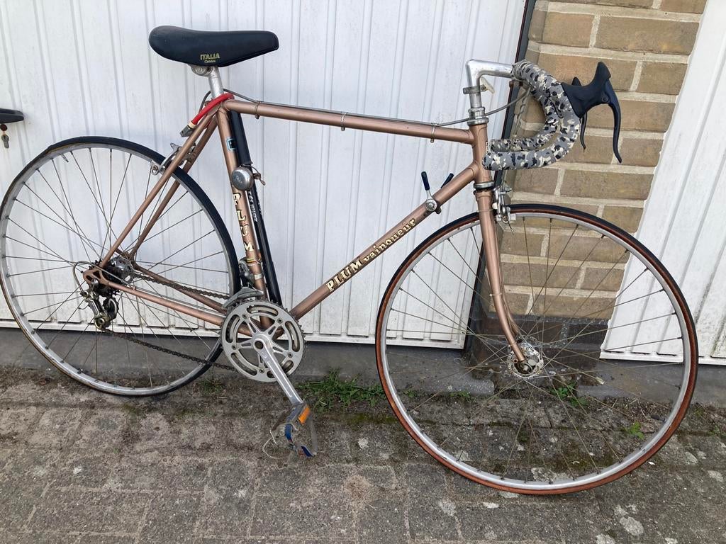 Vintage Plum Vainqueur koersfiets, Fietsen en Brommers, Ophalen