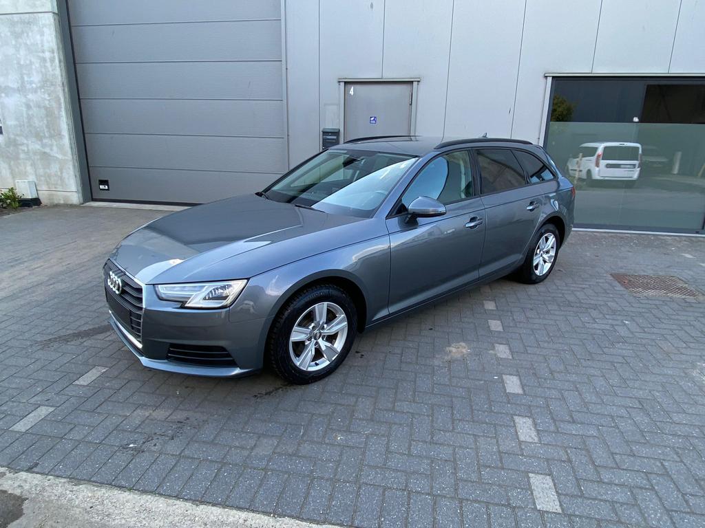 Audi A4 2.0D - 110KW €6 Automaat |Leer|stoelv|cruise|BTW, Parkeersensor, 4 cilinders, A4, Leder