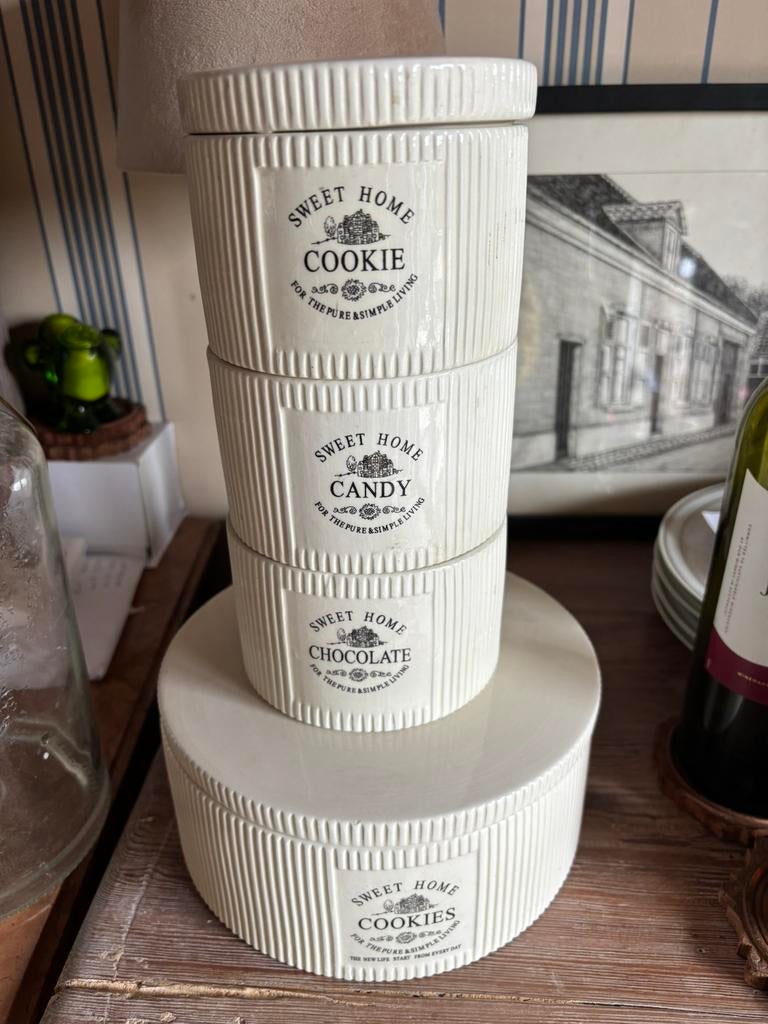 Voorraad potten sweet Home, Enlèvement, Comme neuf, Poterie