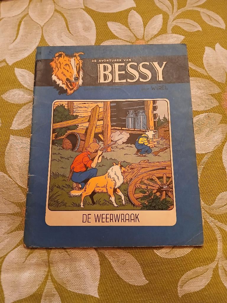 1e druk Bessy nr 18 : de weerwraak, Gelezen, Wirel (Vandersteen/Verschuere), Eén stripboek, Ophalen of Verzenden