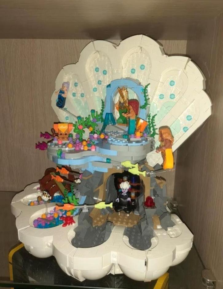 Lego de kleine zeemeermin 43225, Kinderen en Baby's, Speelgoed | Duplo en Lego, Zo goed als nieuw, Lego, Complete set, Inclusief instructies