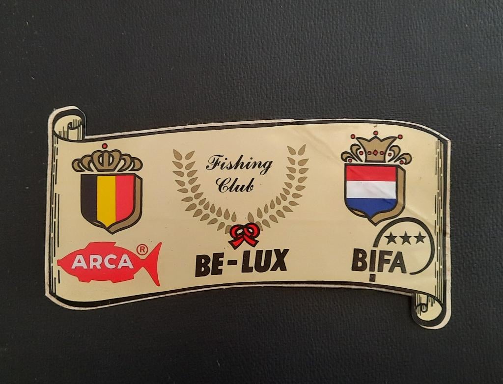 Sticker BIFA - Fishing Club - Arca, Verzenden, Gebruikt