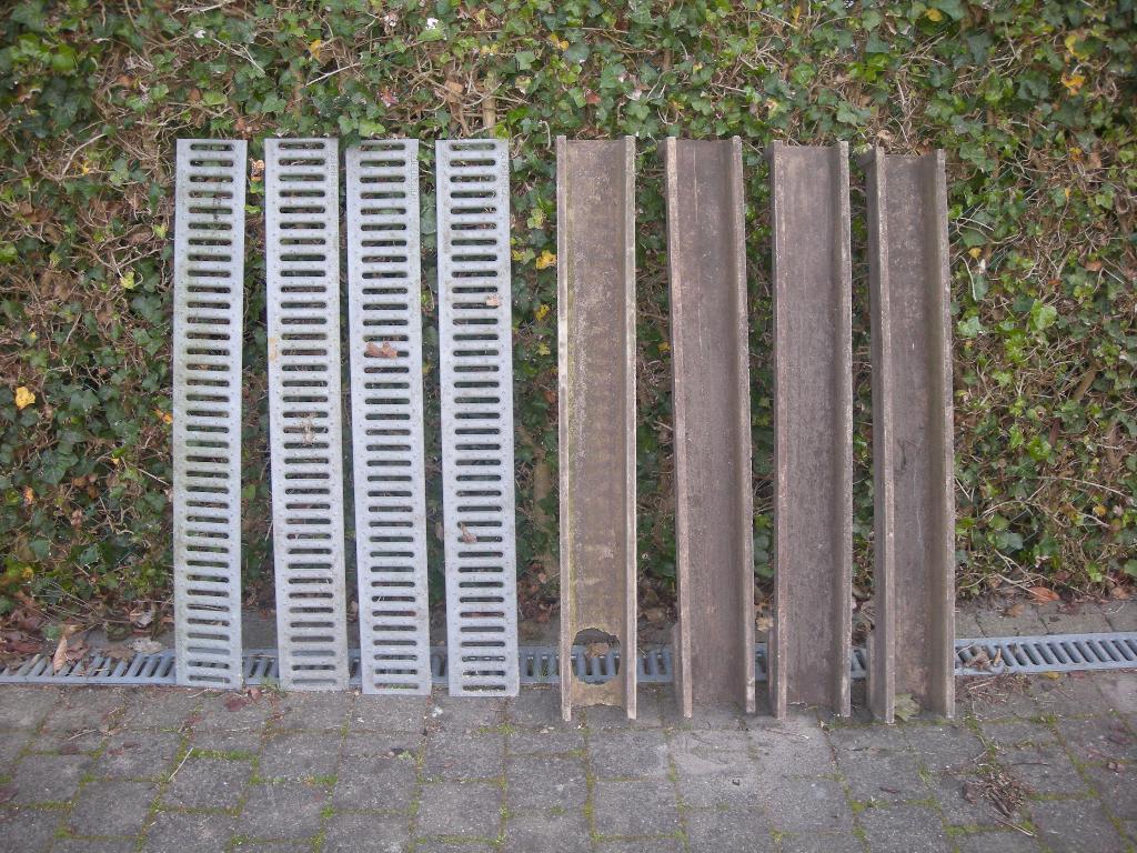 Afvoergoot Anrin polyesterbeton 100 x 12,2 cm, Enlèvement, Utilisé, Composite, Autres types