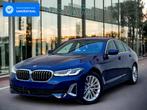 BMW 5 Serie 530 e xDrive Luxury Line – 2021 Model, Cuir, 215 kW, Carnet d'entretien, Noir