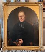 Portret geestelijke door A. Van den Eycken (1817-1891), Enlèvement