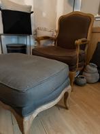 Landelijk zeteltje met zitbank/voetenbank, Ophalen