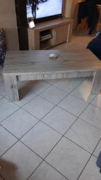 Te koop,tv kast en salontafel, Ophalen, 100 tot 150 cm, Eikenhout, Zo goed als nieuw