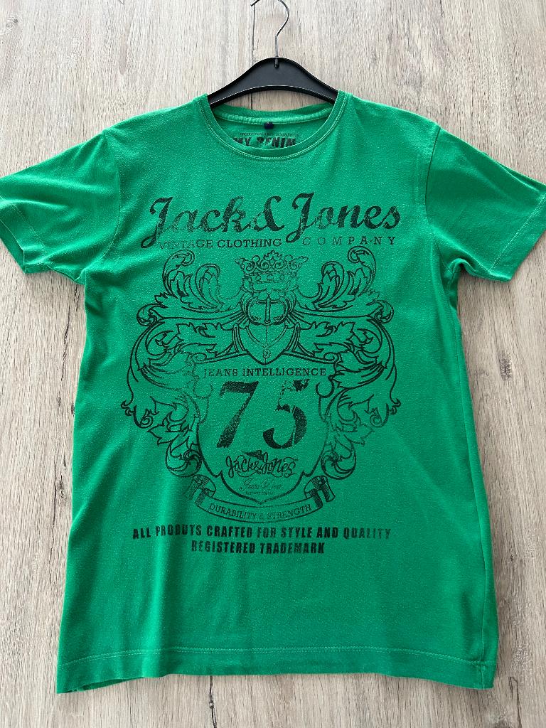 T-shirt Jack&Jones maat S, Ophalen of Verzenden, Gedragen, Maat 46 (S) of kleiner, Groen