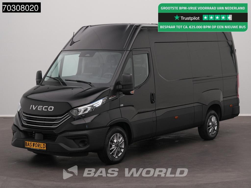 Iveco Daily 35S21 3.0L Automaat L2H2 210PK ACC LED Airco Cam, Auto's, Bestelwagens en Lichte vracht, Stof, Euro 6, 4 cilinders