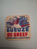 Ancien tapis à bière Gueuze de Greef, Enlèvement ou Envoi