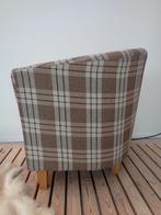 canapé en tissu à carreaux, 75 à 100 cm, Moins de 150 cm, Comme neuf, Landelijk