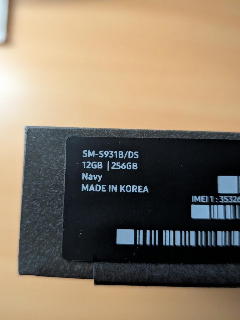 NIEUWE Samsung S25, Overige modellen, Blauw, Touchscreen, Nieuw