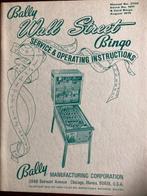 BALLY BINGO WALL STREET MANUAL, Verzamelen, Ophalen of Verzenden, Zo goed als nieuw