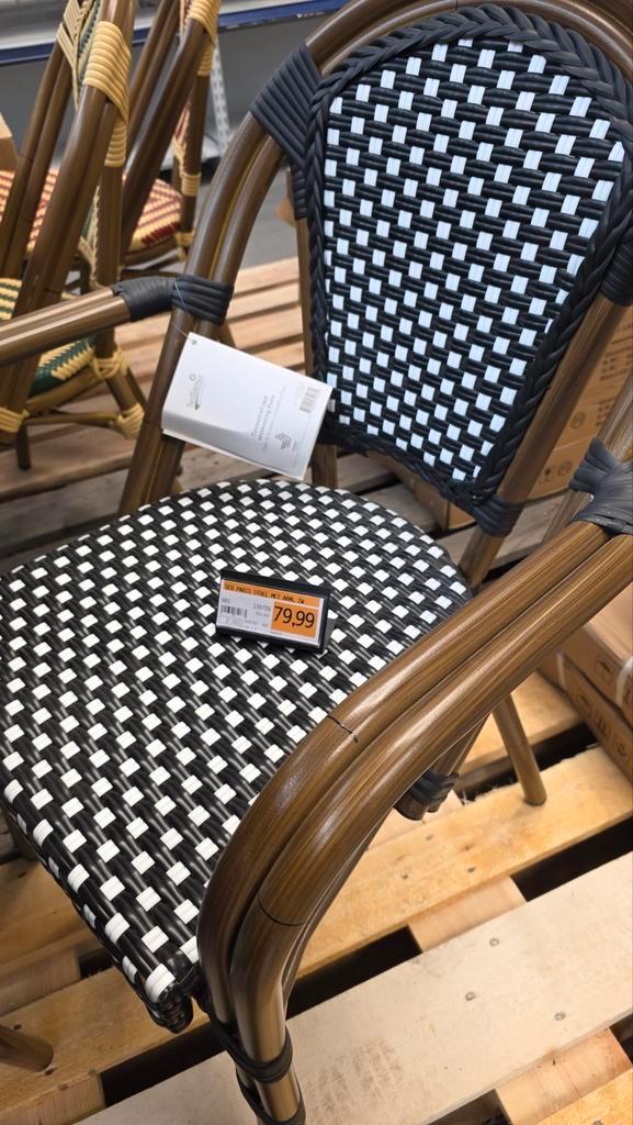 32st Parijse stoelen gebruikt terras lot partij tuin cafe, Tuin en Terras, Tuinstoelen, Ophalen of Verzenden