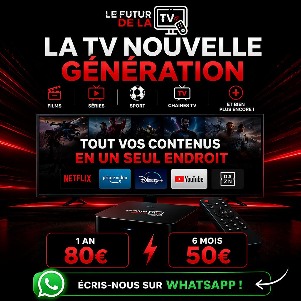 Solution ip.TV abonnement Box TV  + installation facile, Telecommunicatie, Zenders en Ontvangers, Ophalen of Verzenden, Nieuw