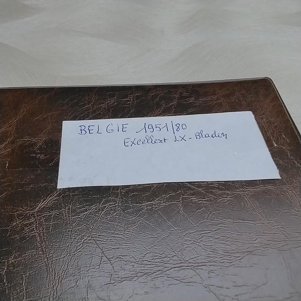 BELGIE ledig Excellent Luxe album 1951/1980, Ophalen of Verzenden