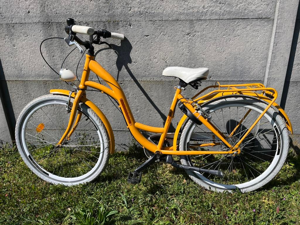 Goetze meisjesfiets 26 inch, Fietsen en Brommers, Gebruikt, Velgrem, Versnellingen, Ophalen