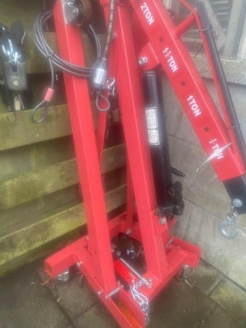 Garage Motor takel te koop, Ophalen of Verzenden, Gebruikt