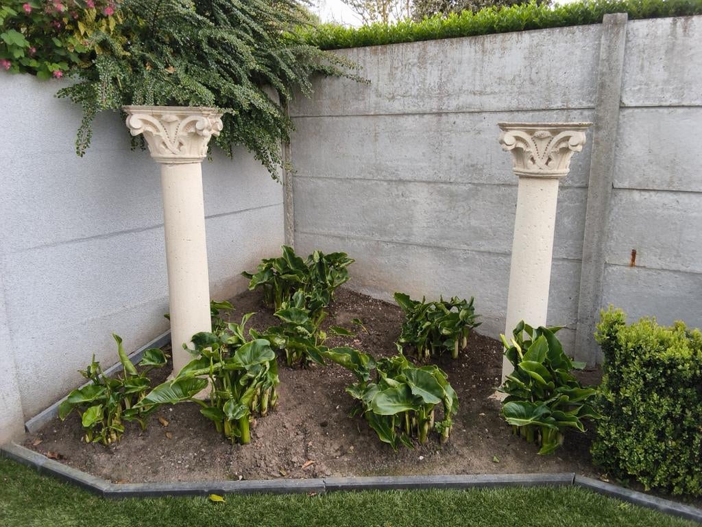 Tuinzuilen, Tuin en Terras, Ophalen, Steen