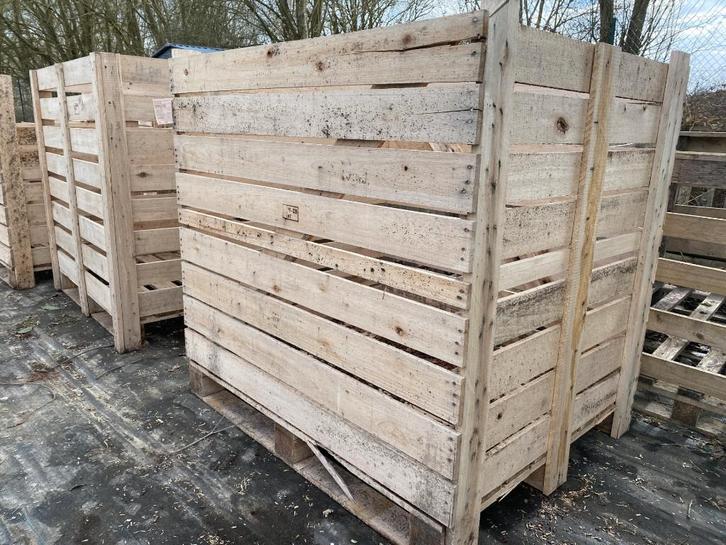 Palette box, Hobby en Vrije tijd, Knutselen, Gebruikt, Knutselwerk, Hout, Ophalen