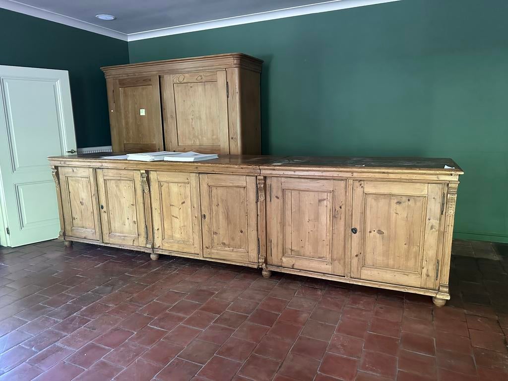 Armoires/vitrine, Maison & Meubles, 200 cm ou plus, Avec tablette(s), Vintage, Utilisé