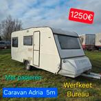 Caravane Adria, quai, food truck, roulotte, bureau, mancave,, Enlèvement
