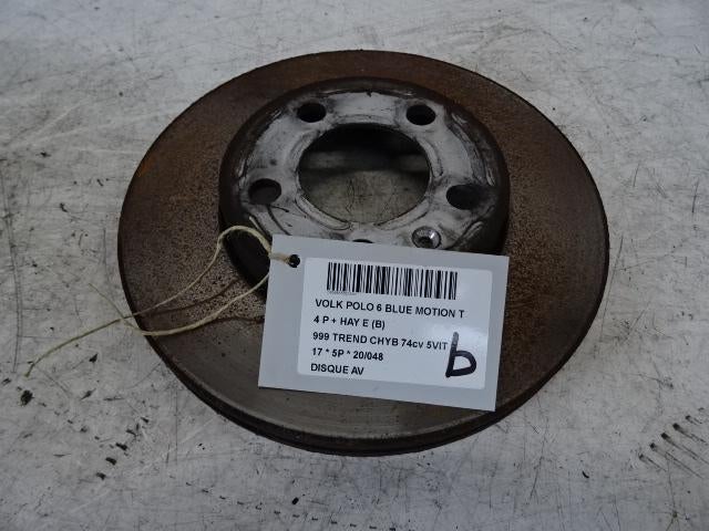 REMSCHIJF VOOR Volkswagen Polo VI (AW1) (01-2017/08-2021), Auto-onderdelen, Gebruikt, Volkswagen