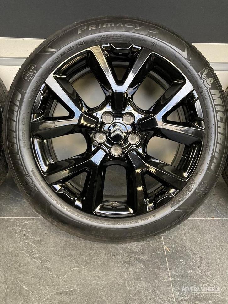 19” originele Citroen C5 Aircross / X velgen + banden 5x108, Autos : Pièces & Accessoires, Pneus & Jantes, Pneus et Jantes, Pneus été