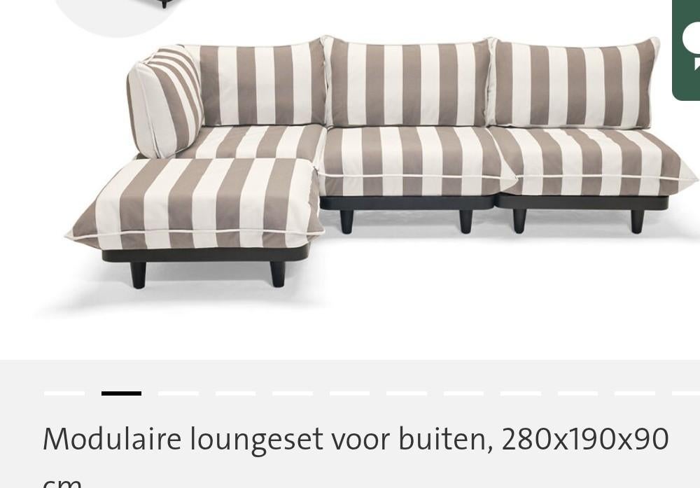 Paletti Large Stripe Cacao, Maison & Meubles, Enlèvement, Neuf