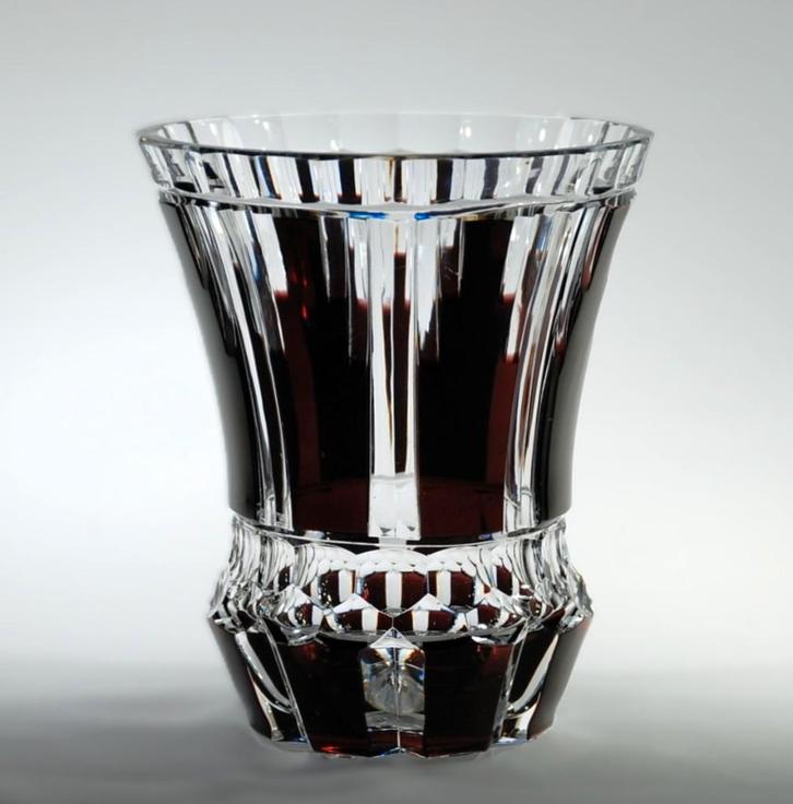 VAL SAINT LAMBERT - VASE TORÉADOR - VSL, Antiek en Kunst, Antiek | Glaswerk en Kristal, Ophalen of Verzenden