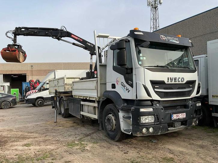 2020 IVECO 400 Stralis X-Way Kraanwagen, Auto's, Vrachtwagens, Bedrijf, Iveco, Overige brandstoffen