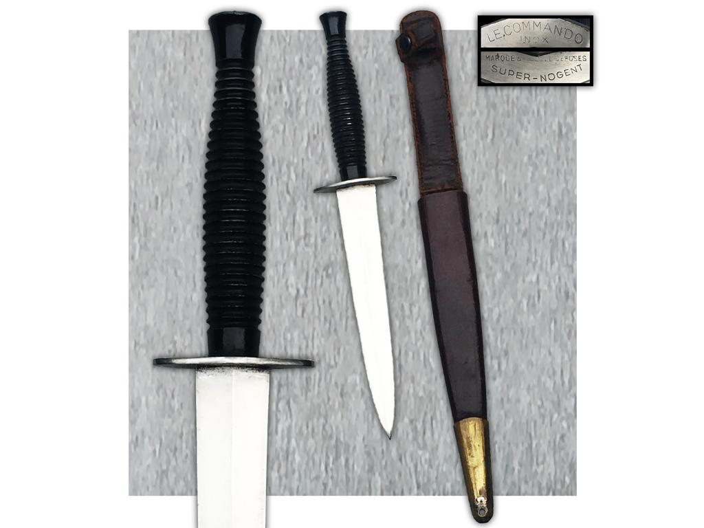 🚨RARE - Dague Française Para Commando - Super Nogent, Enlèvement ou Envoi, Armée de l'air, Couteau ou Poignard