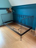 1 persoonsbed, Huis en Inrichting, Slaapkamer | Bedden, Ophalen, Gebruikt, 90 cm, Eenpersoons