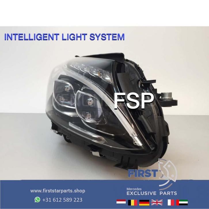 A2059063204 A2059068002 W205 ILS LED Koplamp C43 C63 AMG REC, Auto-onderdelen, Verlichting, Mercedes-Benz, Gebruikt, Ophalen of Verzenden