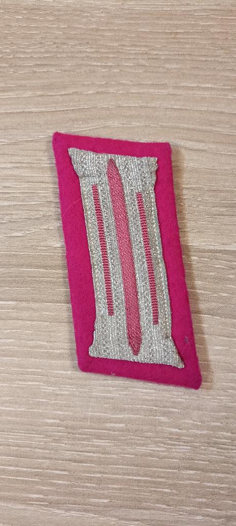 Patte de col d'officier Allemand de Feuerlöschpolizei ww2, Collections, Objets militaires | Seconde Guerre mondiale, Envoi, Armée de terre