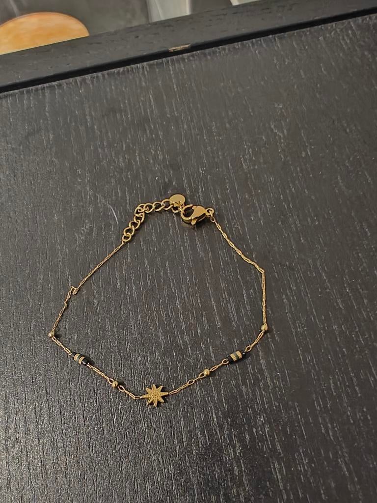 Bracelet en acier inoxydable doré, Bijoux, Sacs & Beauté, Bracelets, Acier