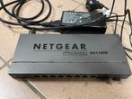 2 stuks Netgear gs110tp switch poE, Computers en Software, Netwerk switches, Ophalen, Gebruikt