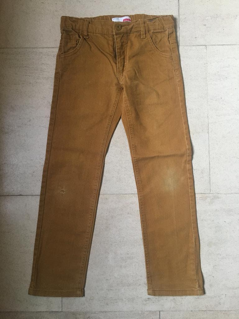 Okergele jeansbroek Name it maat 128, Enfants & Bébés, Vêtements enfant | Taille 128, Pantalon, Garçon, Enlèvement ou Envoi, Name it