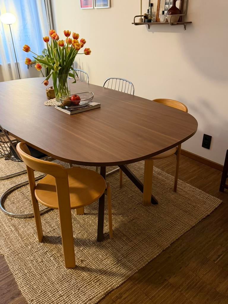 Eettafel 220x120cm, Huis en Inrichting, Ophalen of Verzenden, Zo goed als nieuw