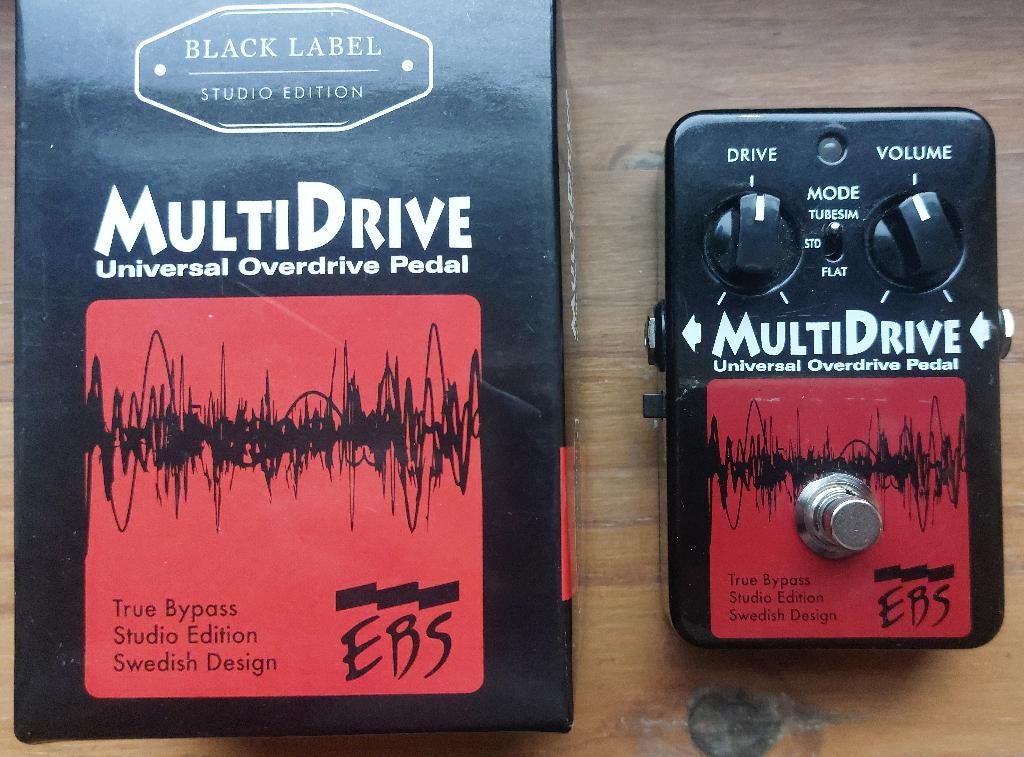 EBS MultiDrive Studio Edition, Musique & Instruments, Effets, Comme neuf, Distortion, Overdrive ou Fuzz, Volume, Enlèvement ou Envoi